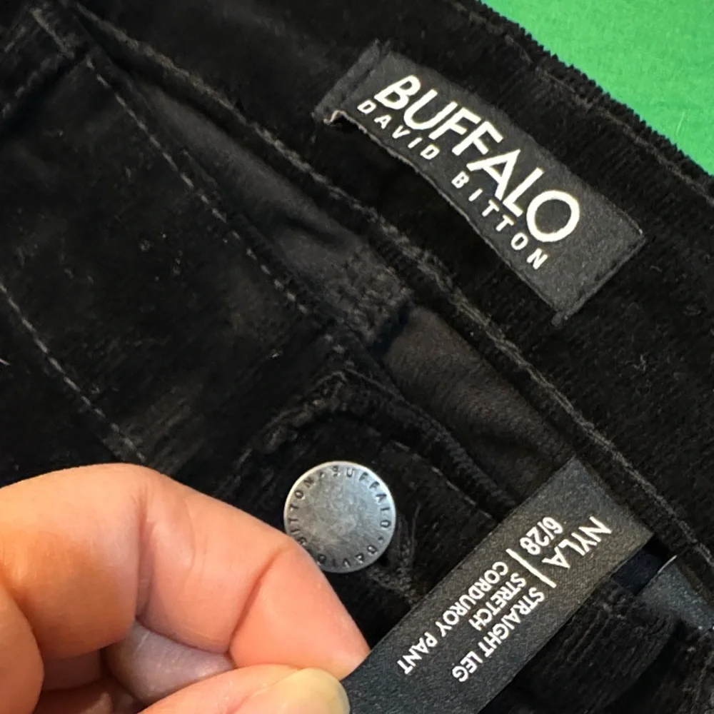 Buffalo David Bitton Women's Stretch Straight Leg Corduroy Pant - Picture 5 of 6